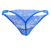 CandyMan 99421 Lace G-String Thongs Color Blue