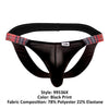 CandyMan 99536X Bikini Jockstrap Color Black Print