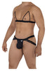 CandyMan 99582 Harness-Jockstrap Outfit Color Black