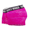 CandyMan 99616 Trouble Maker Lace Trunks Color Pink