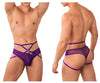 CandyMan 99640 Mesh Thongs Color Purple