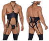 CandyMan 99656 Harness Jock Two Piece Set Color Black