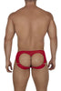 CandyMan 99672 Chain Jock Briefs Color Red
