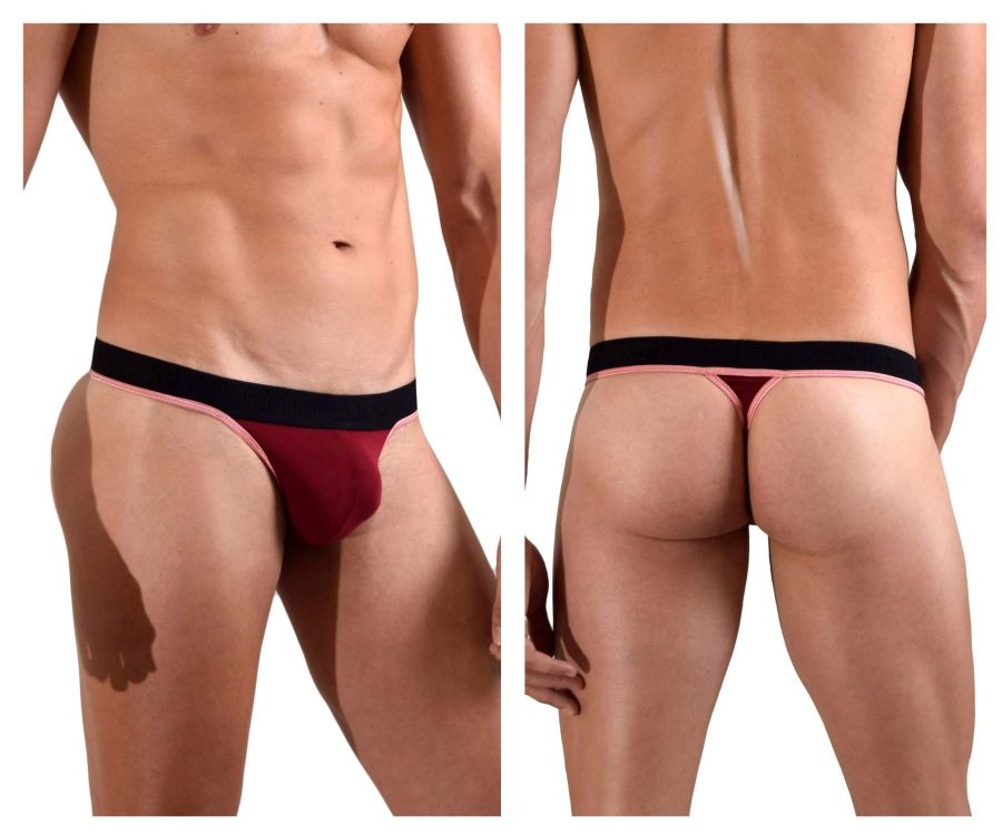 Doreanse 1012-BRD Borderline Thongs Color Bordeaux