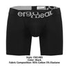 ErgoWear EW1485 MAX COTTON Boxer Briefs Color Black