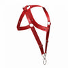 MaleBasics DMBL05 DNGEON Crossback Harness Color Cherry