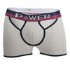 Male Power 141-246 French Terry Cutout Short Color Ivory