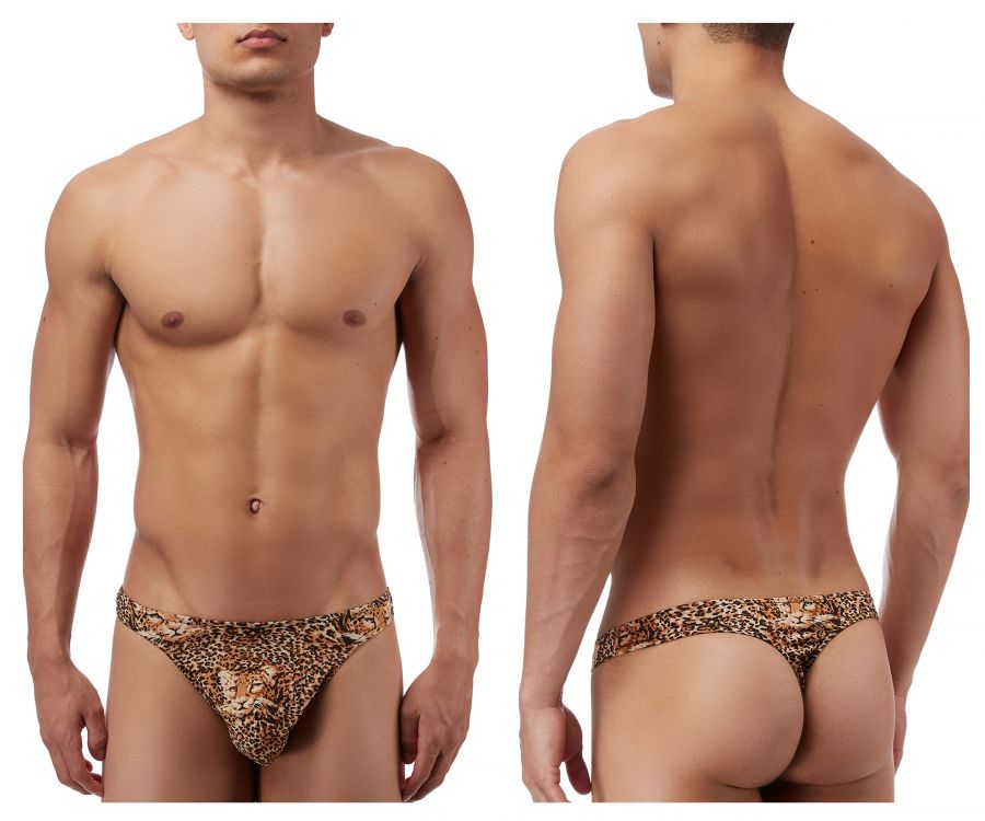 Male Power 444030 Animal Wonder Thong Color Brown