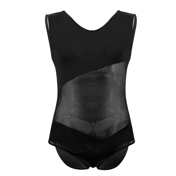 PLURAL PL002 Bodysuit Color Black - Pikante Underwear