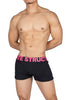 Private Structure PMUX4183 Modality Lounge Shorts Color Black-Magenta