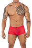 Xtremen 91127 Mesh Trunks Color Red